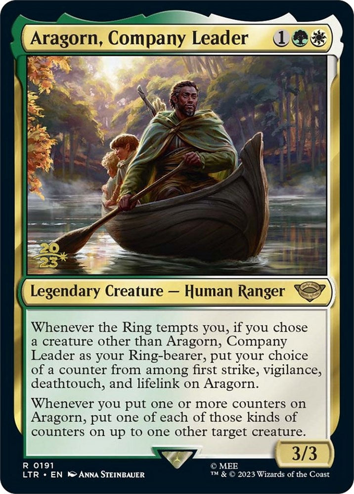 Aragorn, Company Leader [The Lord of the Rings: Tales of Middle-Earth Prerelease Promos] | Gamer Loot