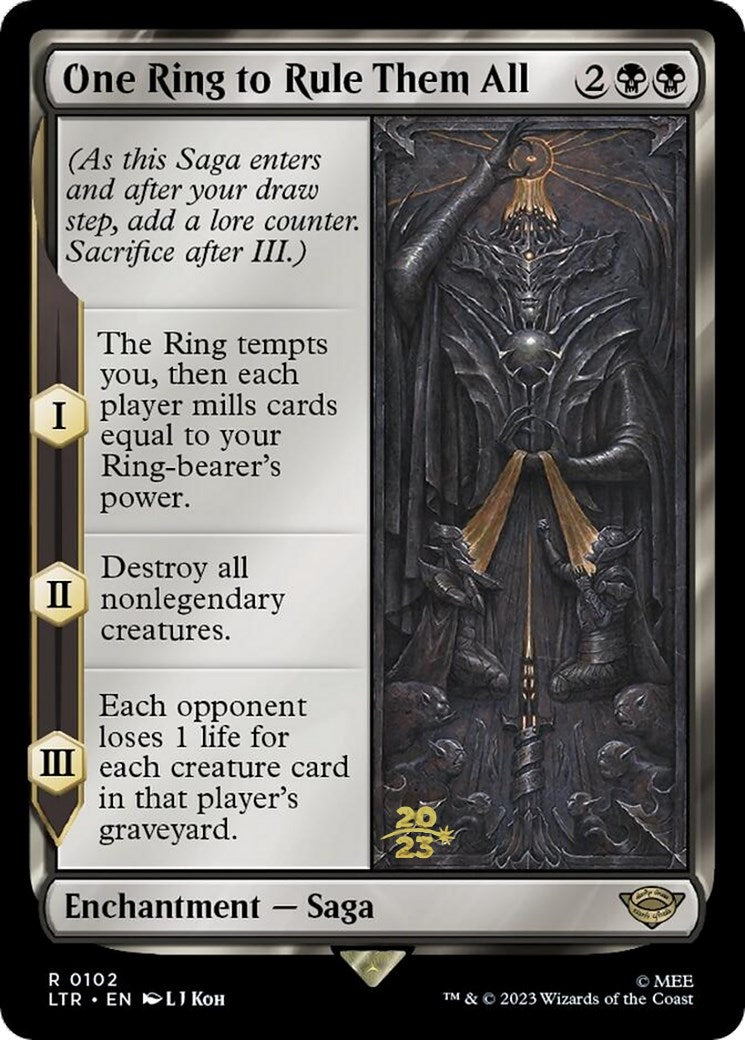 One Ring to Rule Them All [The Lord of the Rings: Tales of Middle-Earth Prerelease Promos] | Gamer Loot