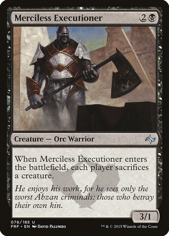 Merciless Executioner [Fate Reforged] | Gamer Loot