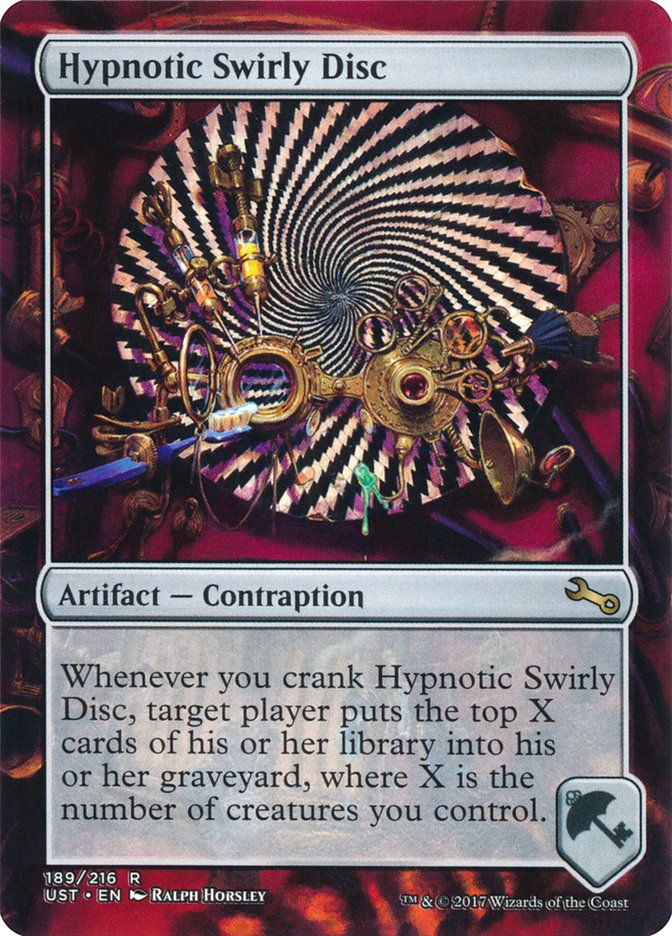 Hypnotic Swirly Disc [Unstable] | Gamer Loot