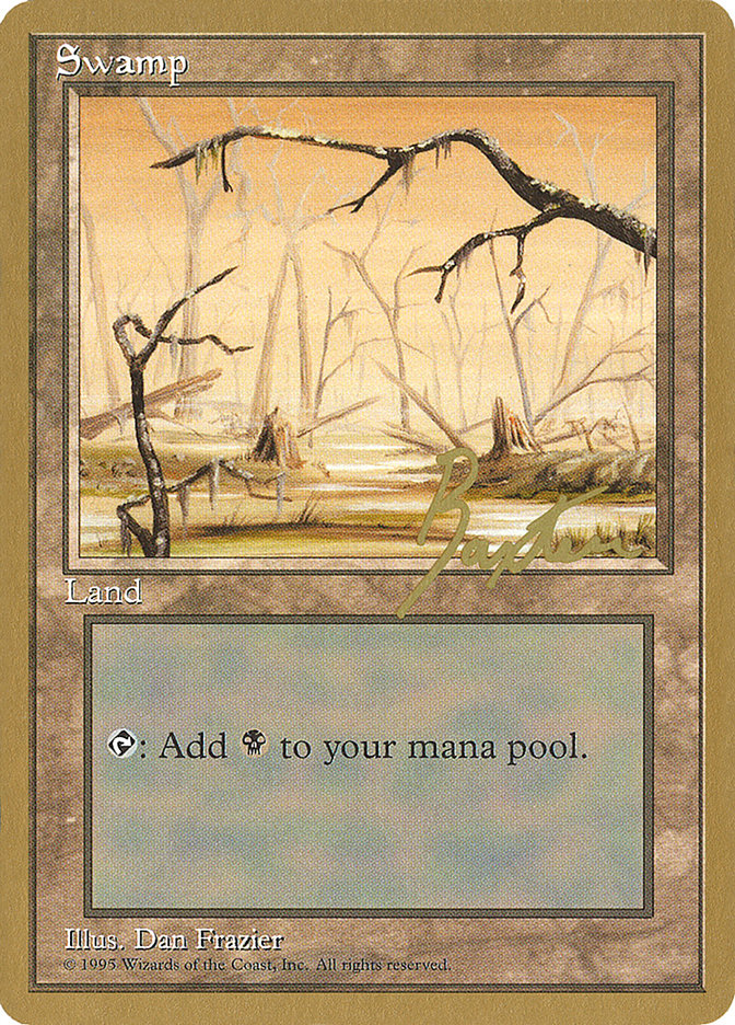 Swamp (gb370) (George Baxter) [Pro Tour Collector Set] | Gamer Loot