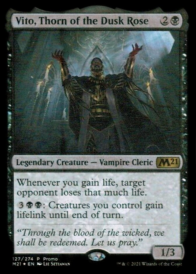 Vito, Thorn of the Dusk Rose [Resale Promos] | Gamer Loot
