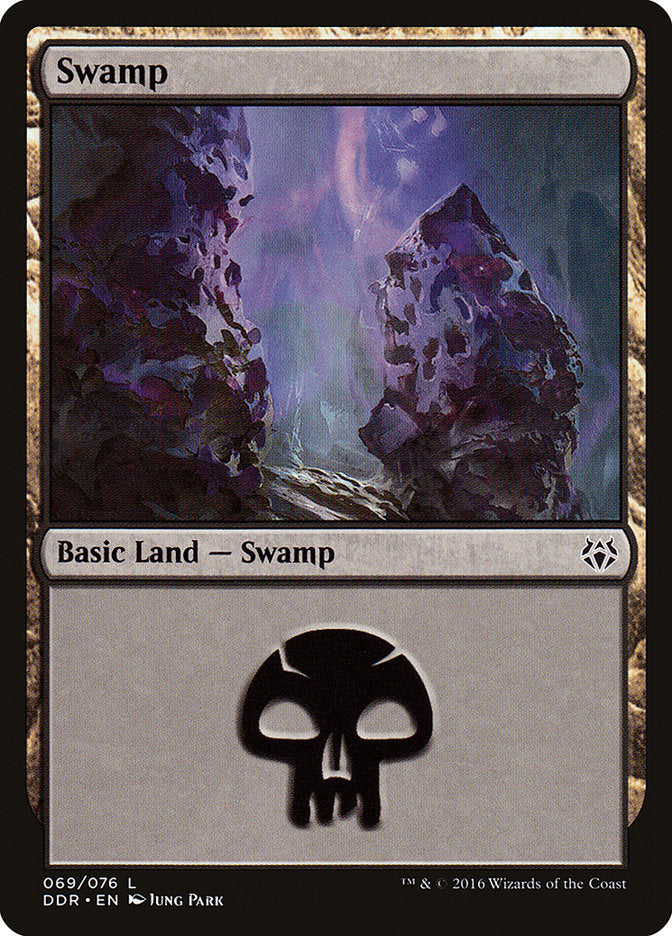 Swamp (69) [Duel Decks: Nissa vs. Ob Nixilis] | Gamer Loot