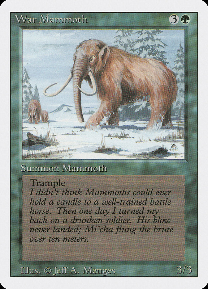 War Mammoth [Revised Edition] | Gamer Loot