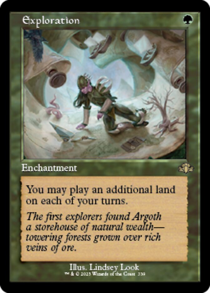Exploration (Retro) [Dominaria Remastered] | Gamer Loot