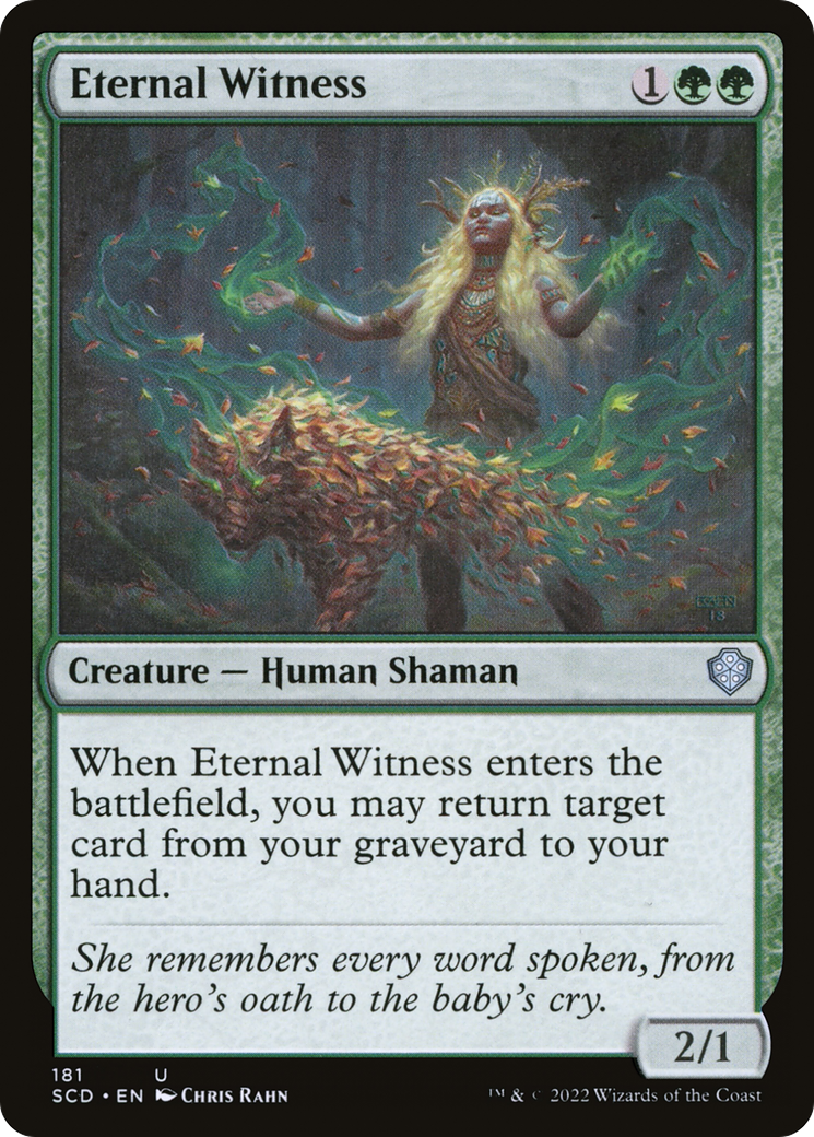 Eternal Witness [Starter Commander Decks] | Gamer Loot
