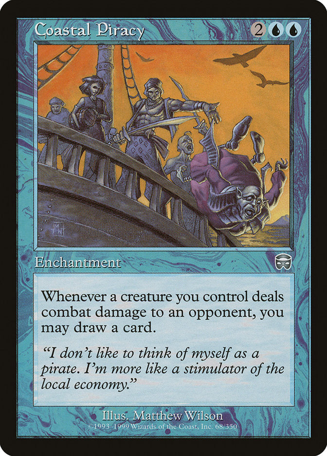 Coastal Piracy [Mercadian Masques] | Gamer Loot
