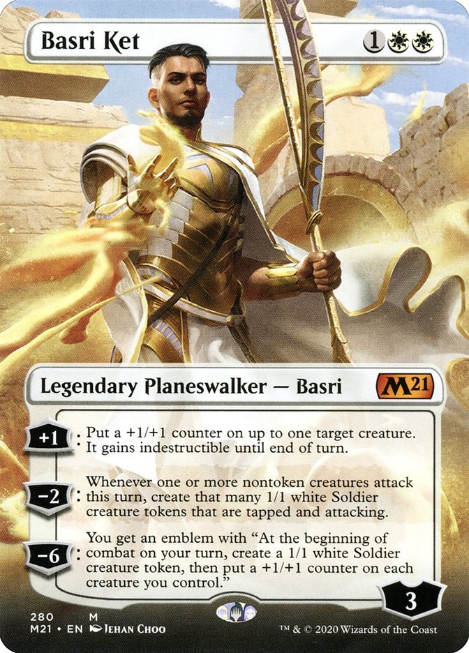 Basri Ket (Borderless) [Core Set 2021] | Gamer Loot