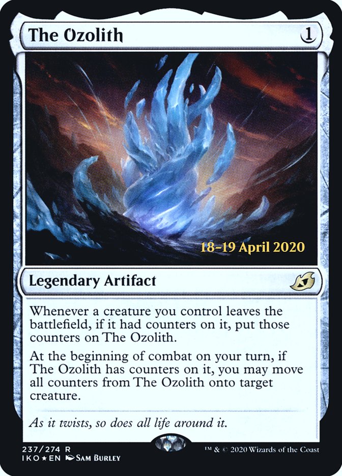 The Ozolith  [Ikoria: Lair of Behemoths Prerelease Promos] | Gamer Loot