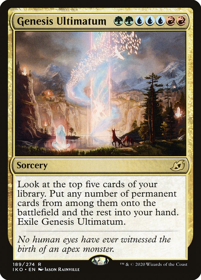 Genesis Ultimatum [Ikoria: Lair of Behemoths] | Gamer Loot