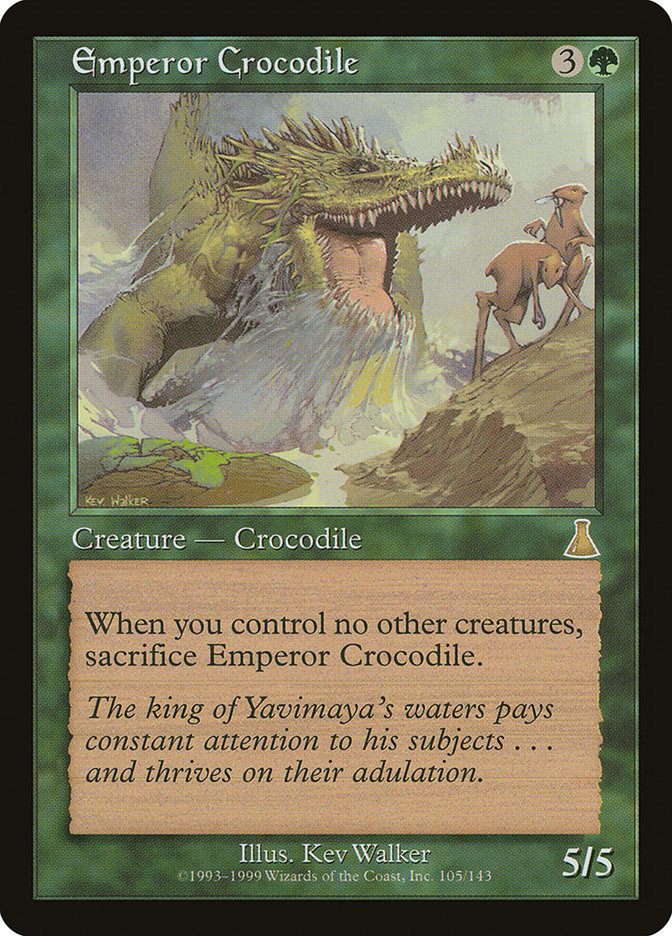 Emperor Crocodile [Urza's Destiny] | Gamer Loot