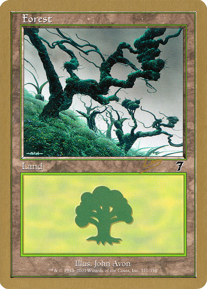 Forest (rl331) (Raphael Levy) [World Championship Decks 2002] | Gamer Loot