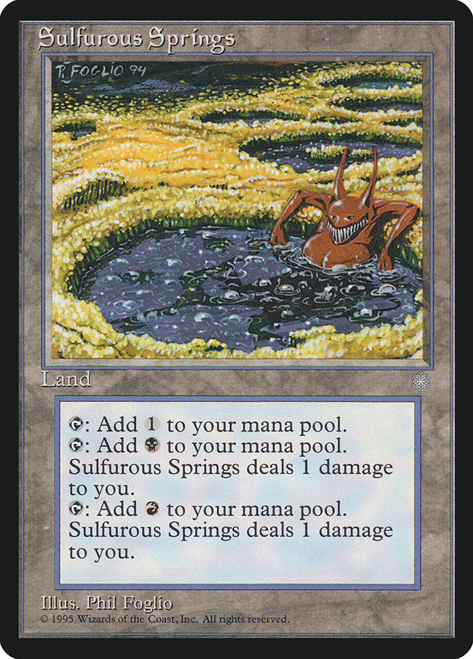 Sulfurous Springs [Ice Age] | Gamer Loot
