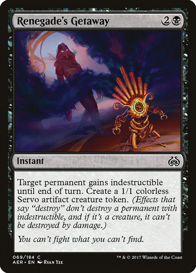Renegade's Getaway [Aether Revolt] | Gamer Loot