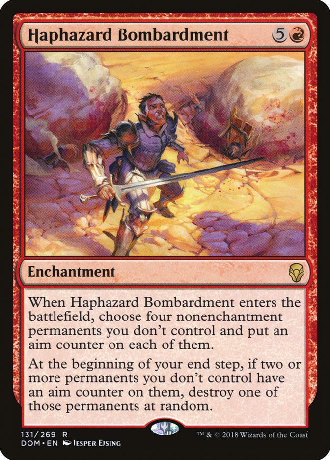 Haphazard Bombardment [Dominaria] | Gamer Loot