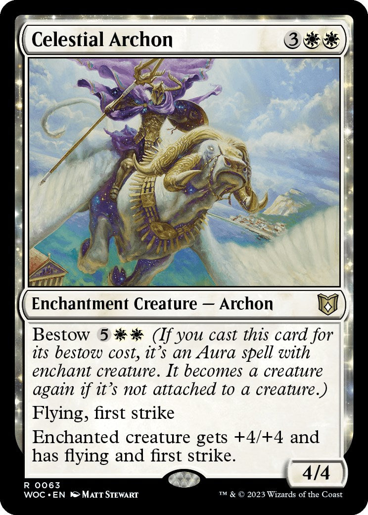 Celestial Archon [Wilds of Eldraine Commander] | Gamer Loot