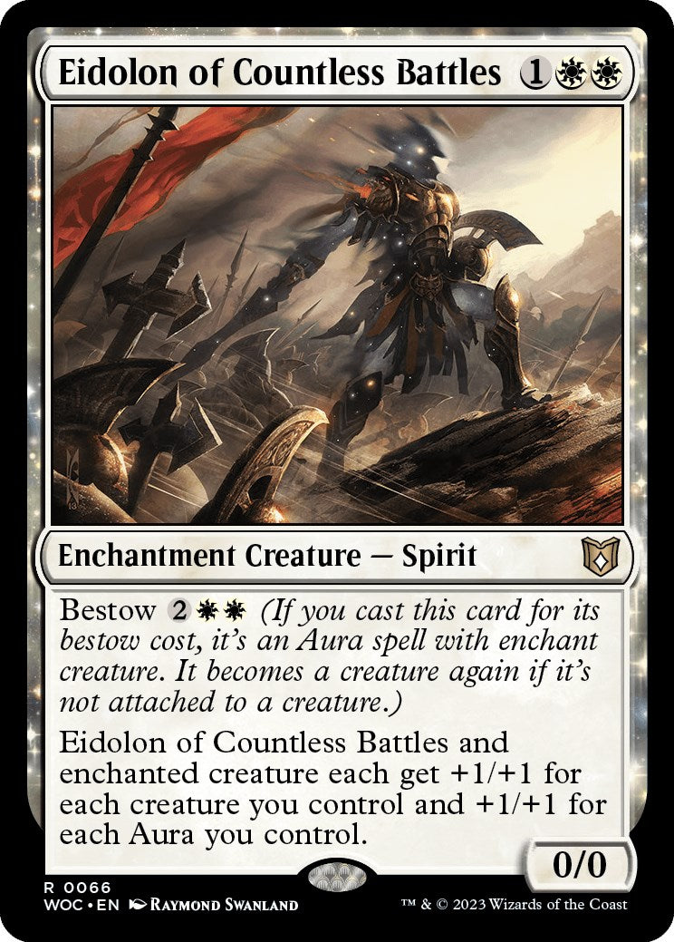 Eidolon of Countless Battles [Wilds of Eldraine Commander] | Gamer Loot