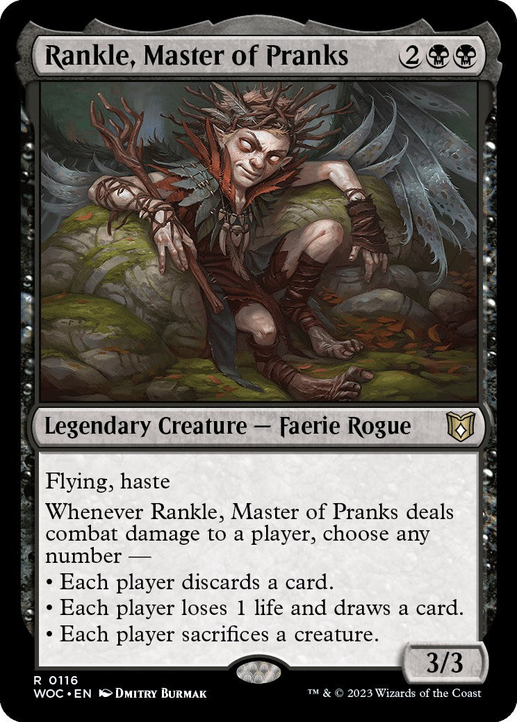 Rankle, Master of Pranks [Wilds of Eldraine Commander] | Gamer Loot