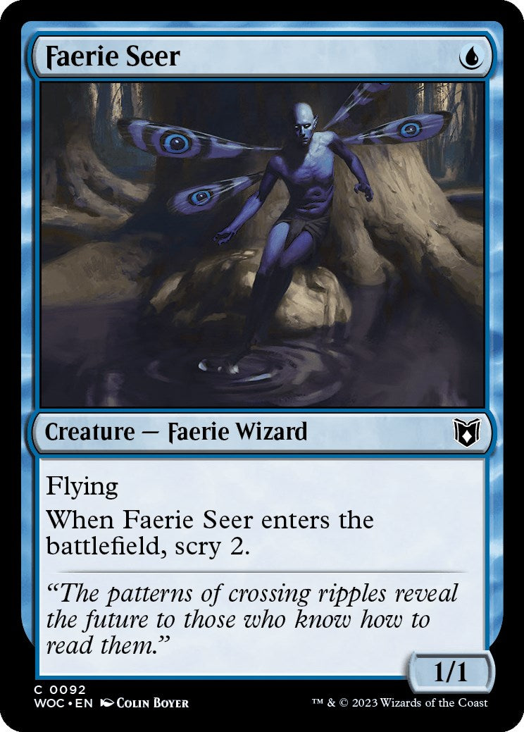 Faerie Seer [Wilds of Eldraine Commander] | Gamer Loot