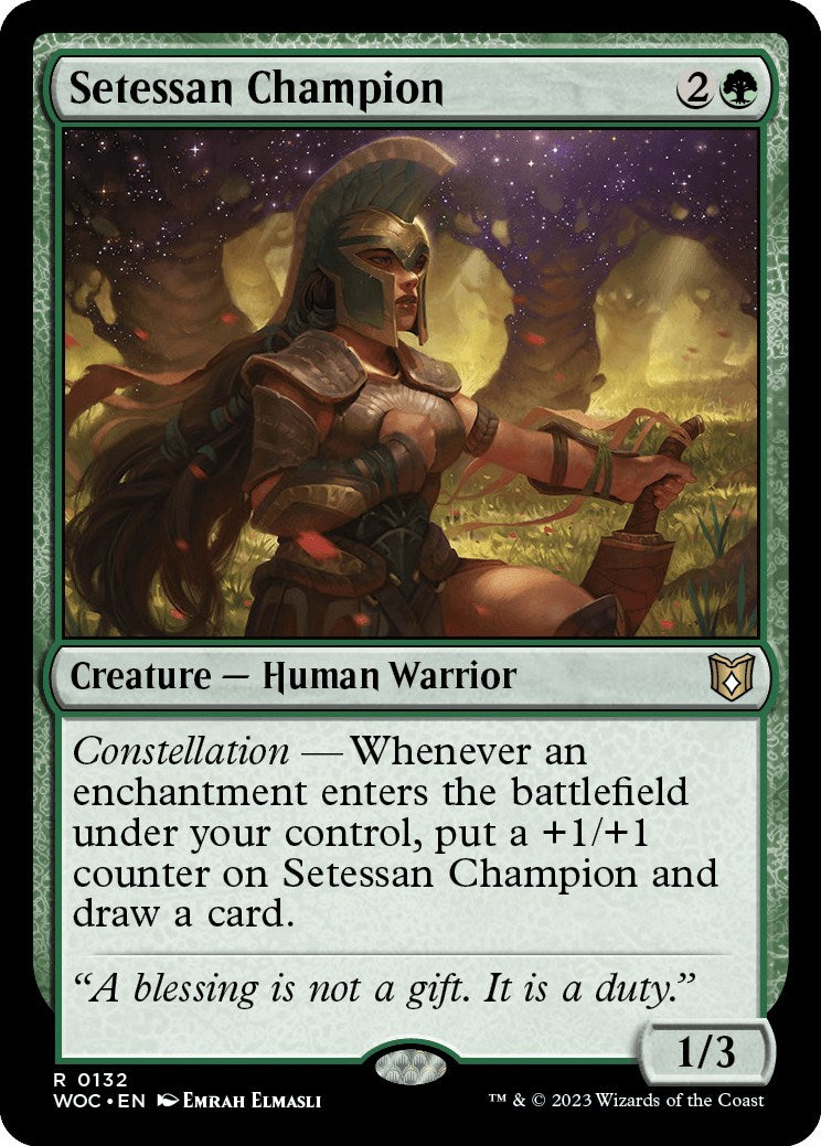 Setessan Champion [Wilds of Eldraine Commander] | Gamer Loot