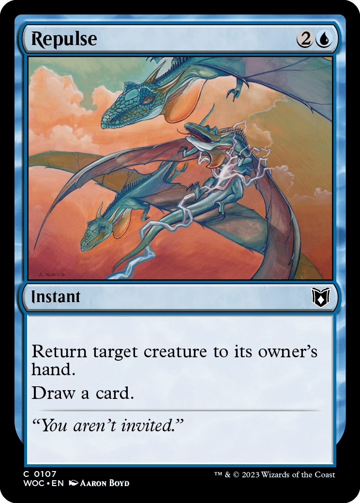 Repulse [Wilds of Eldraine Commander] | Gamer Loot