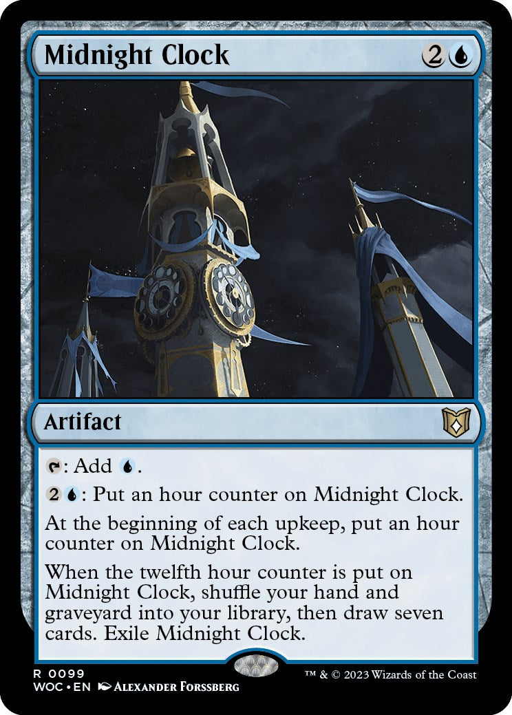 Midnight Clock [Wilds of Eldraine Commander] | Gamer Loot