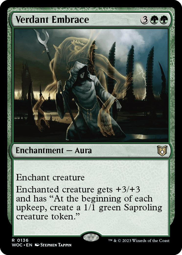 Verdant Embrace [Wilds of Eldraine Commander] | Gamer Loot