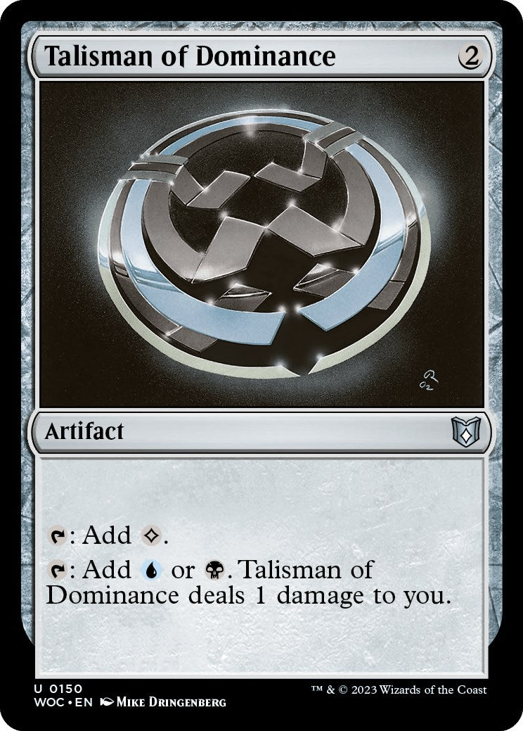 Talisman of Dominance [Wilds of Eldraine Commander] | Gamer Loot