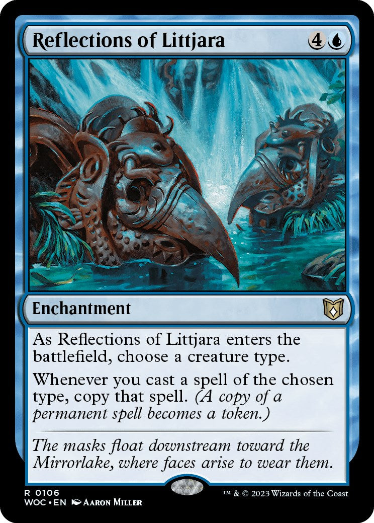 Reflections of Littjara [Wilds of Eldraine Commander] | Gamer Loot