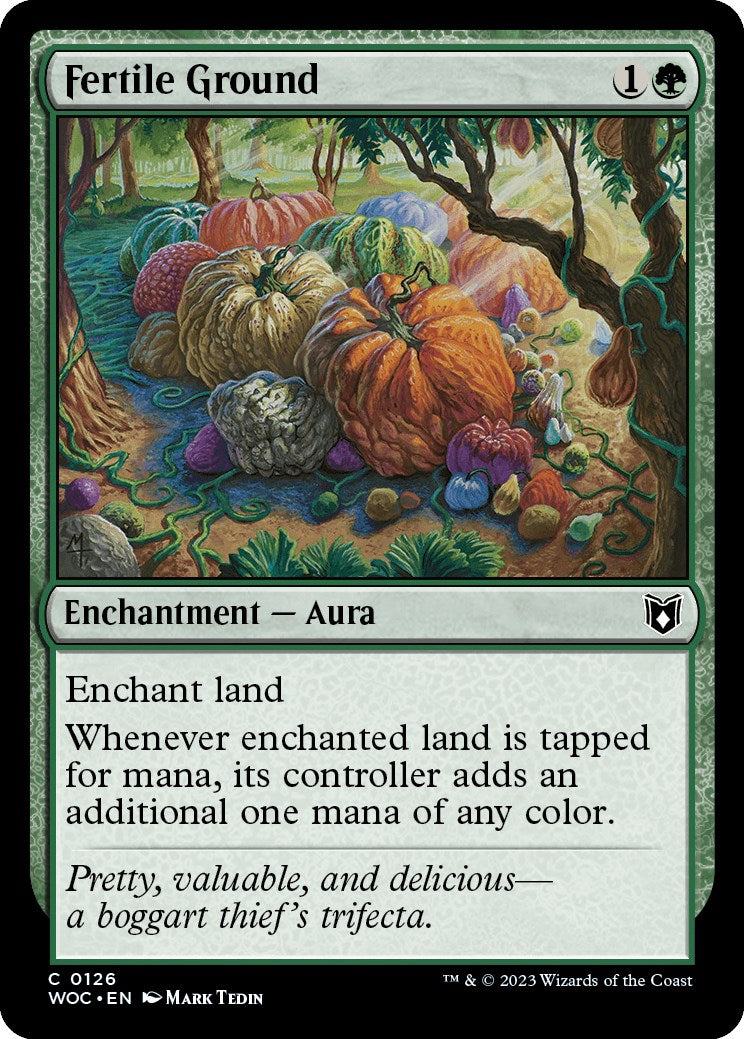 Fertile Ground [Wilds of Eldraine Commander] | Gamer Loot