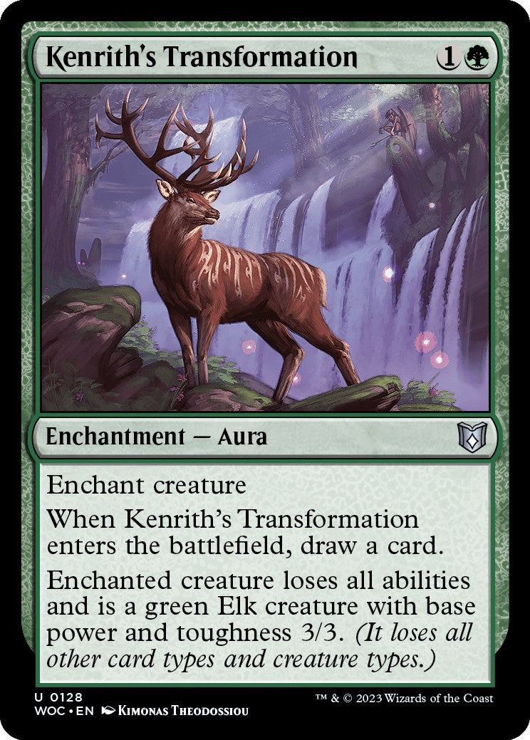 Kenrith's Transformation [Wilds of Eldraine Commander] | Gamer Loot