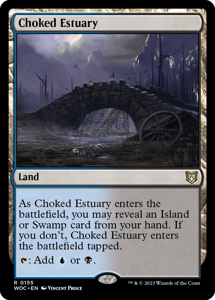 Choked Estuary [Wilds of Eldraine Commander] | Gamer Loot