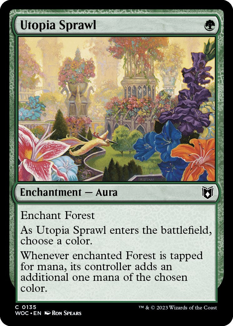 Utopia Sprawl [Wilds of Eldraine Commander] | Gamer Loot