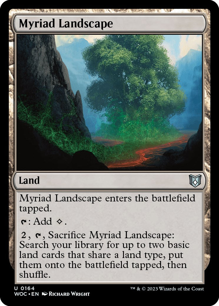 Myriad Landscape [Wilds of Eldraine Commander] | Gamer Loot