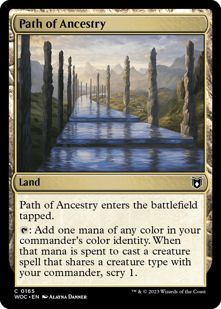 Path of Ancestry [Wilds of Eldraine Commander] | Gamer Loot