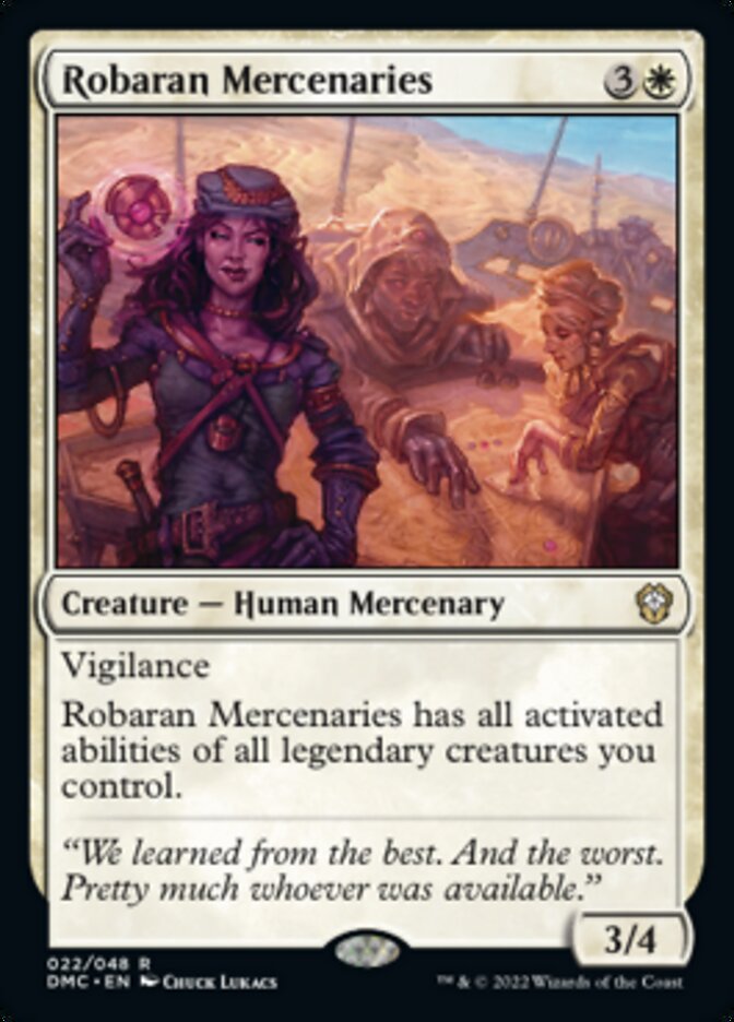 Robaran Mercenaries [Dominaria United Commander] | Gamer Loot