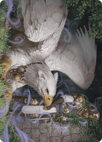 Dutiful Griffin Art Card [Wilds of Eldraine Art Series] | Gamer Loot