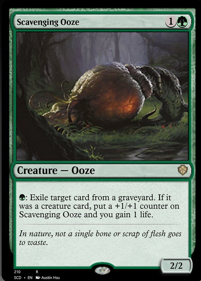 Scavenging Ooze [Starter Commander Decks] | Gamer Loot