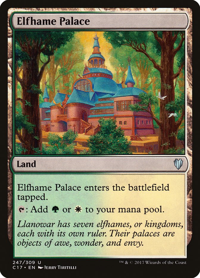 Elfhame Palace [Commander 2017] | Gamer Loot