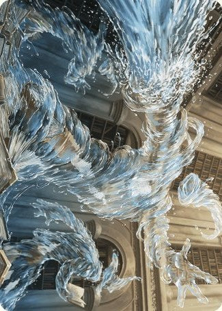 Splashy Spellcaster Art Card [Wilds of Eldraine Art Series] | Gamer Loot