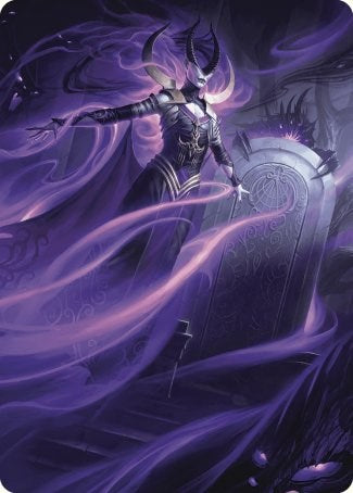 Ashiok, Wicked Manipulator Art Card (10/81) [Wilds of Eldraine Art Series] | Gamer Loot