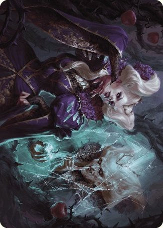 Conceited Witch Art Card [Wilds of Eldraine Art Series] | Gamer Loot