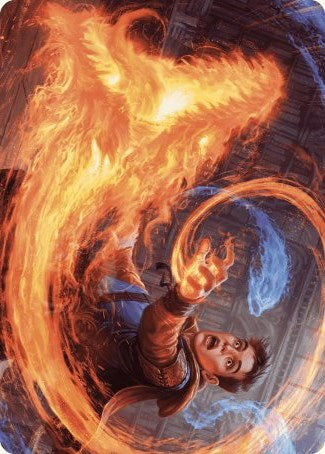 Frantic Firebolt Art Card [Wilds of Eldraine Art Series] | Gamer Loot