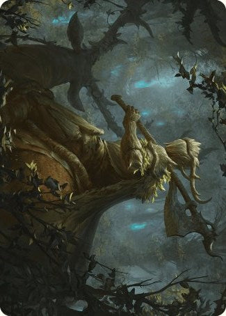 Verdant Outrider Art Card [Wilds of Eldraine Art Series] | Gamer Loot