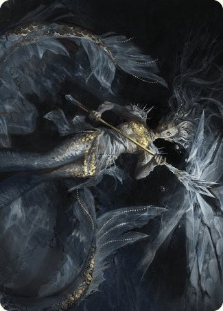 Sharae of Numbing Depths Art Card [Wilds of Eldraine Art Series] | Gamer Loot