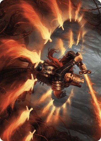 Heartflame Duelist Art Card [Wilds of Eldraine Art Series] | Gamer Loot