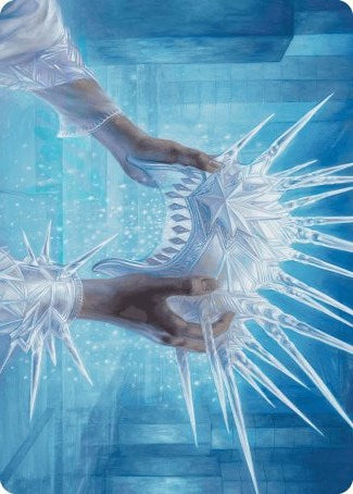 Hylda's Crown of Winter Art Card [Wilds of Eldraine Art Series] | Gamer Loot