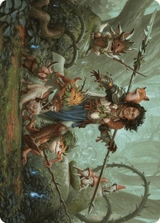 Ellivere of the Wild Court Art Card [Wilds of Eldraine Art Series] | Gamer Loot