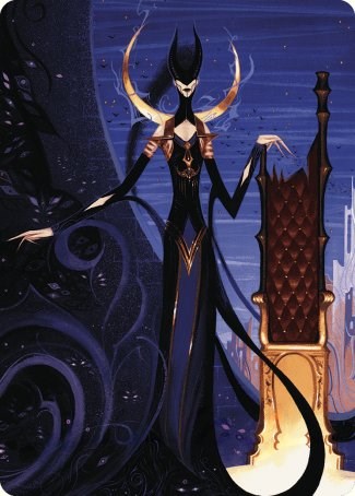 Ashiok, Wicked Manipulator Art Card (57/81) [Wilds of Eldraine Art Series] | Gamer Loot