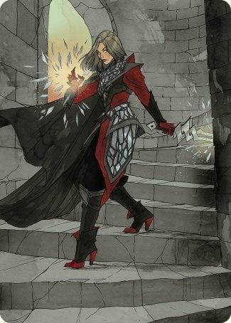 Rowan, Scion of War Art Card (59/81) [Wilds of Eldraine Art Series] | Gamer Loot